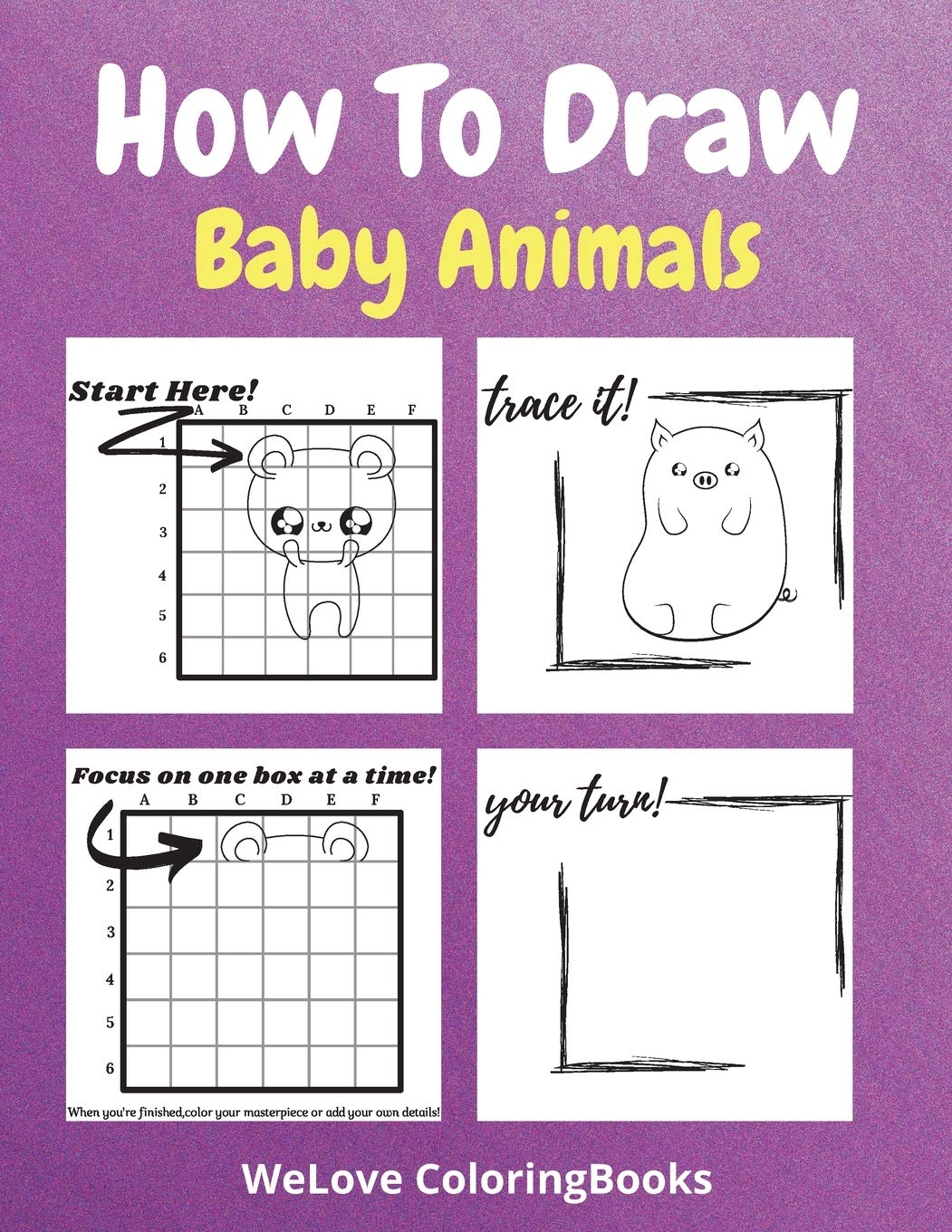 How To Draw Baby Animals Parents & Children