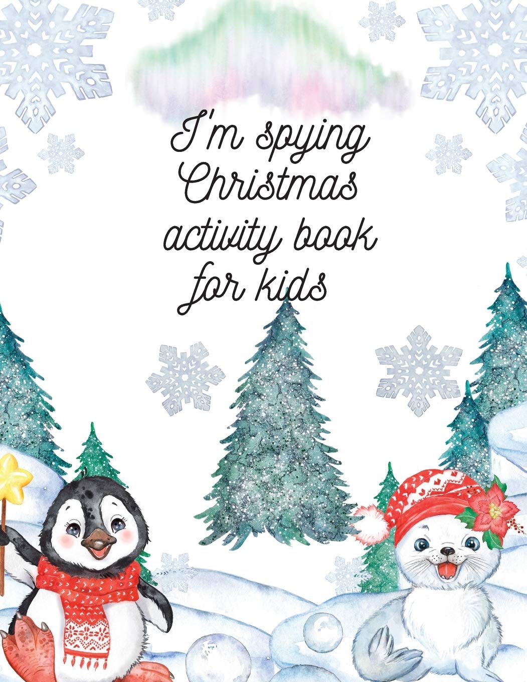 I'm spying Christmas activity book for kids Non-fiction