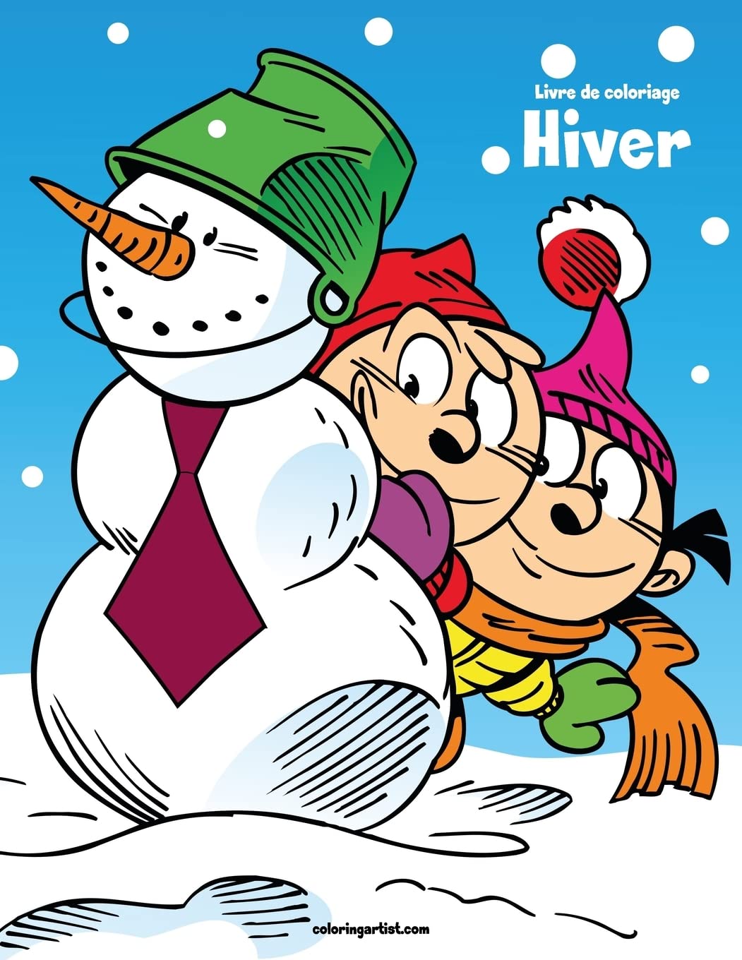 Livre de coloriage Hiver 1 & 2 Tiptoi & Games