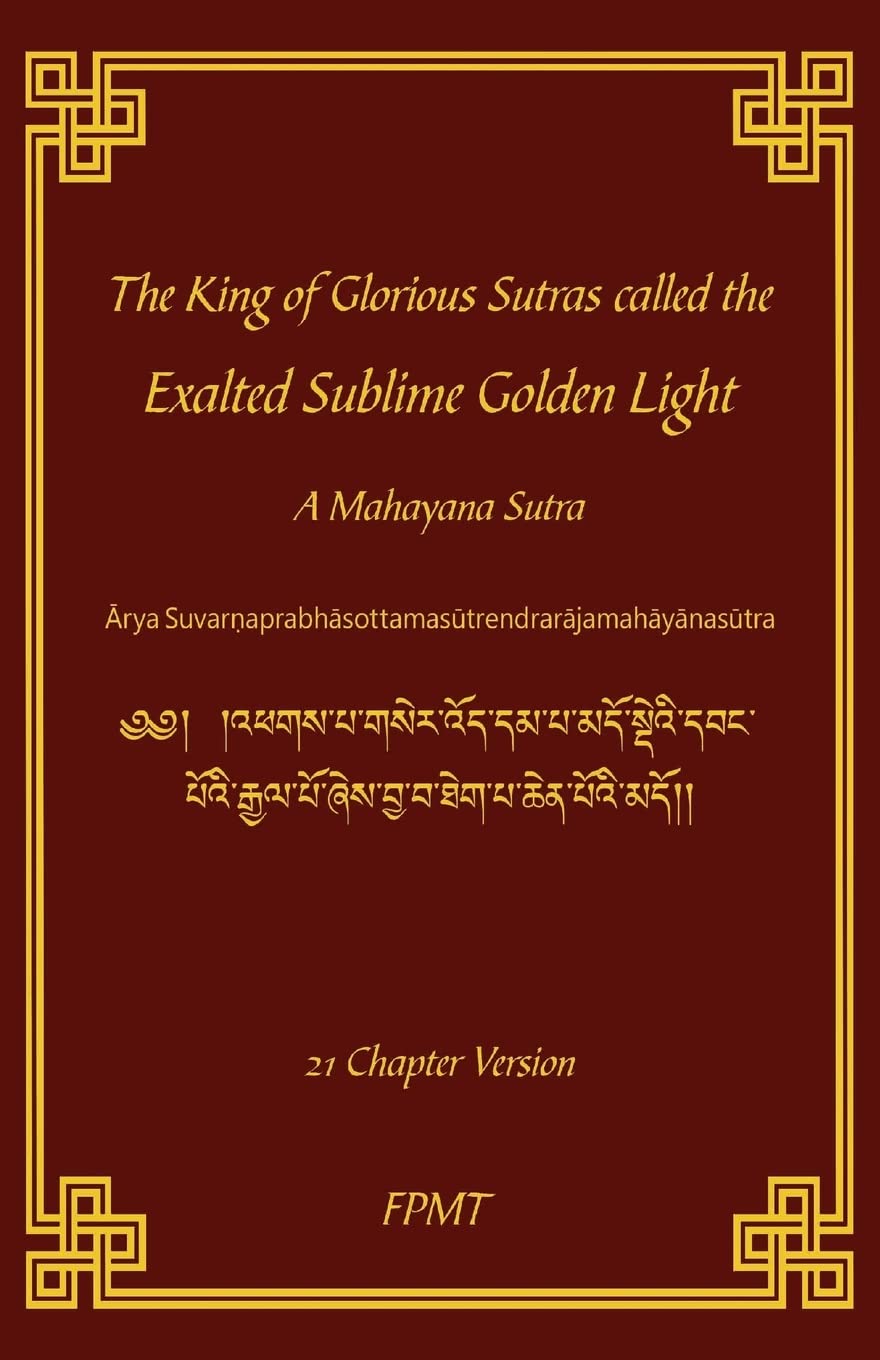 The King of Glorious Sutras called the Exalted Sublime Golden Light Religion & Esotericism