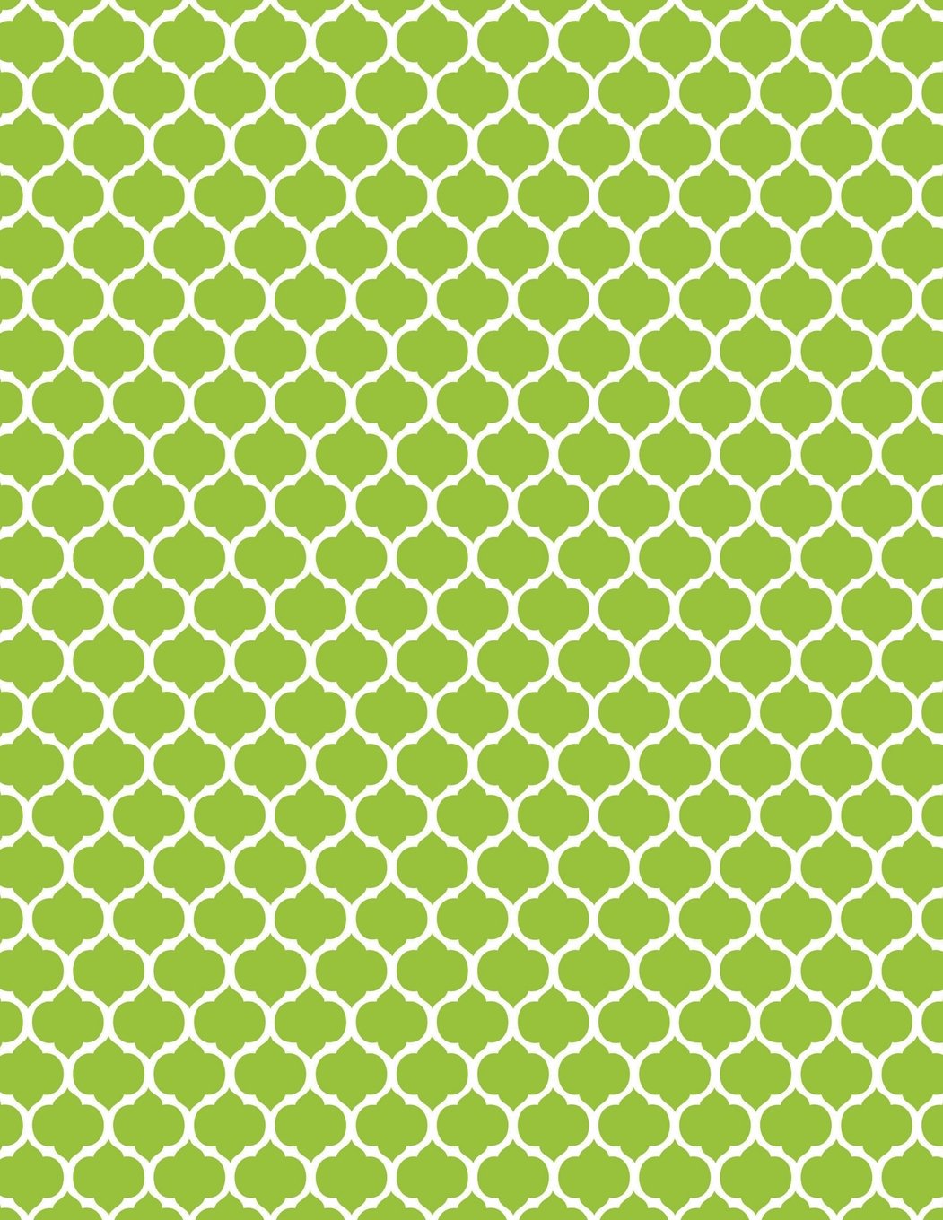 Moroccan Trellis - Lime Green 101 - Lined Notebook With Margins 8.5x11: 101 Pages, 8.5 x 11, College Ruled, Journal, Soft Cover Study Guides
