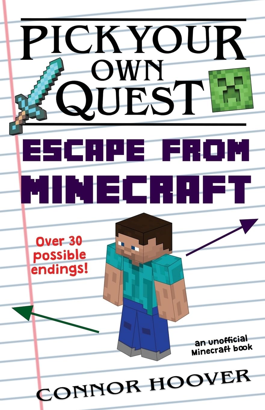 Pick Your Own Quest: Escape From Minecraft Novels & Short Stories