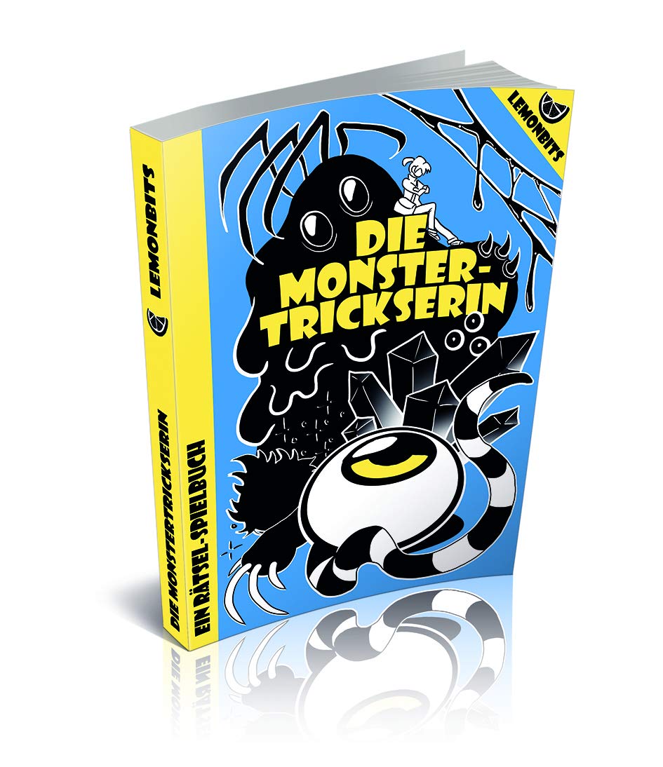 Die Monstertrickserin: Ein Rätsel-Spielbuch Action & Adventure