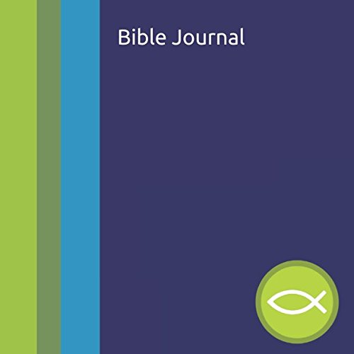 Bible Journal: Teen Boys Daily Bible Reading and Prayer Notebook with Navy Blue and Lime Green Cover book