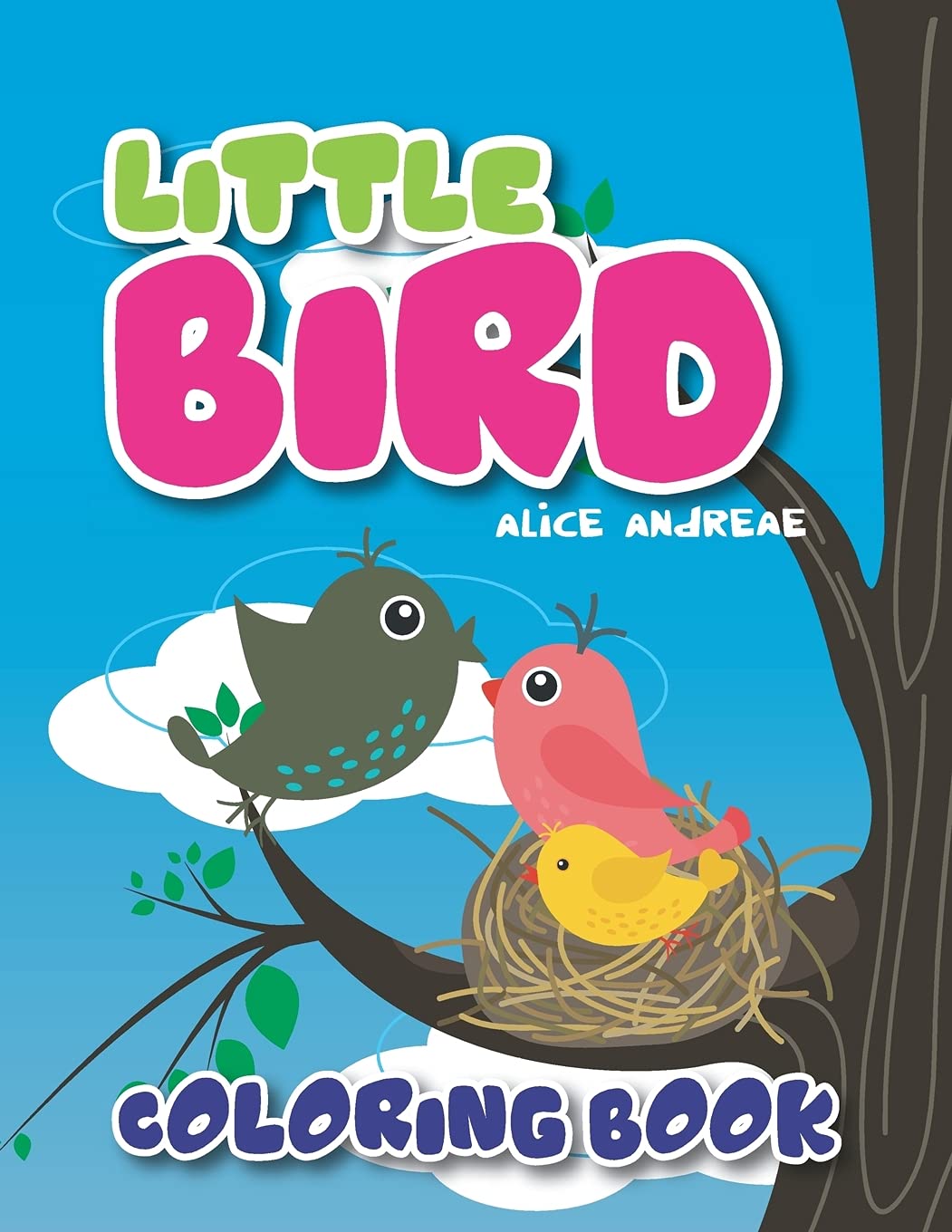 Bird Coloring Book: coloring and activity books for kids ages 4-8 Tiptoi & Games