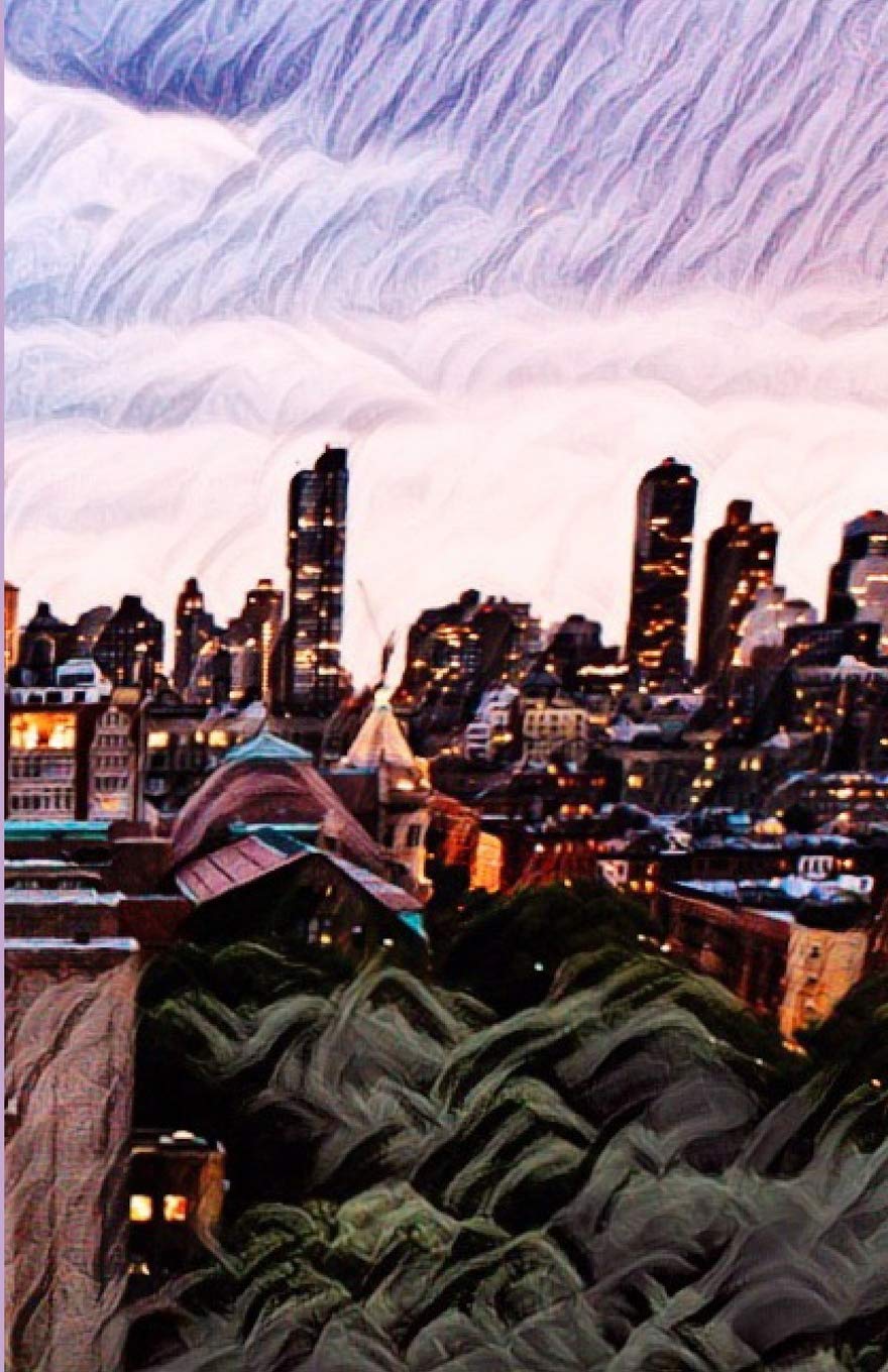 Weekly Planner: Night Coming Over New York City Social Sciences
