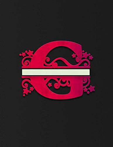 College Ruled Notebook: Letter G - Classy Monogrammed Initial G Daily Composition Notebook Education & Training