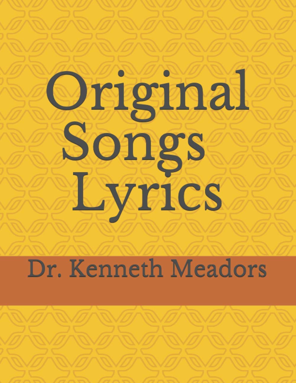 Product Image: Original Song Lyrics