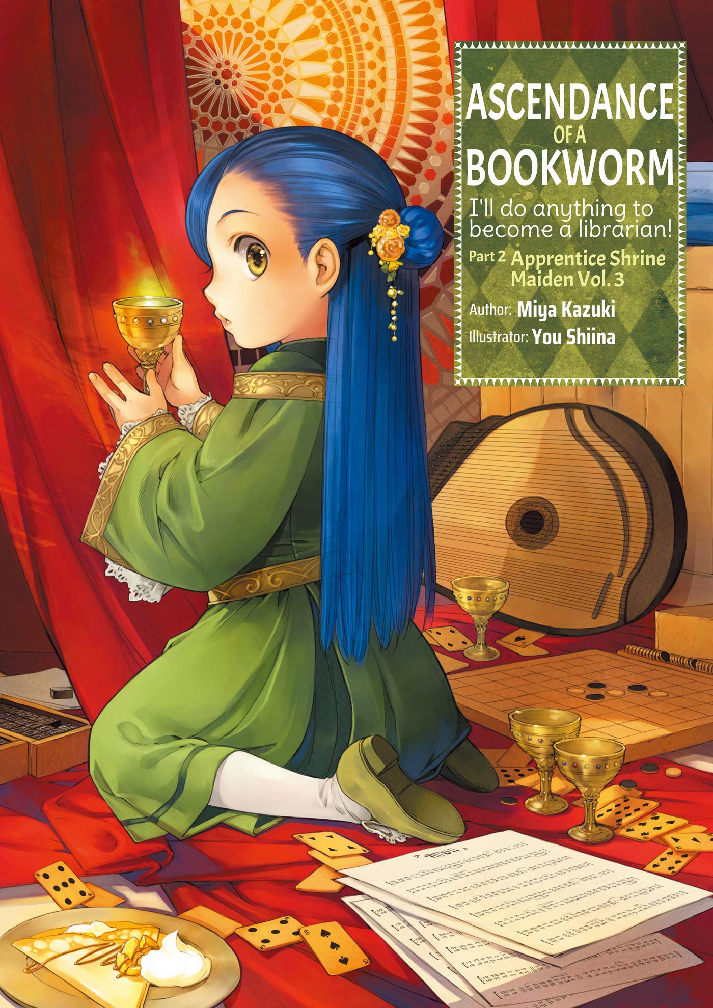 Ascendance of a Bookworm: Part 2 Volume 3: I'll Do Anything to Become a Librarian! Apprentice Shrine Maiden (ASCENDANCE OF A BOOKWORM LIGHT NOVEL PART 2 SC, Band 3) Contemporary literature