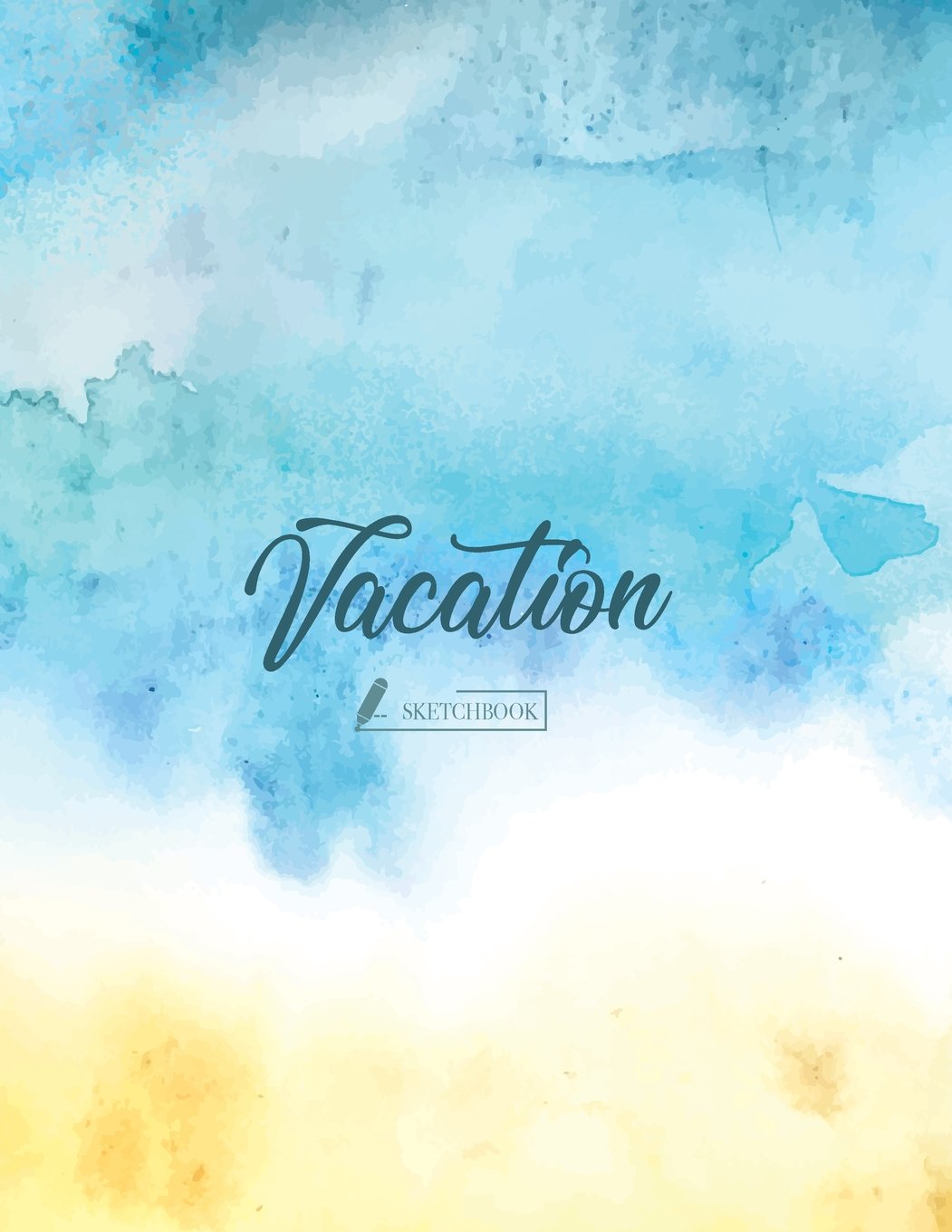 Sketch book: Vacation cover (8.5 x 11) inches 110 pages, Blank Unlined Paper for Sketching, Drawing , Whiting , Journaling & Doodling (Vacation ... large (8.5 x 11) inches, 110 pages, Band 4) Learning & Reference