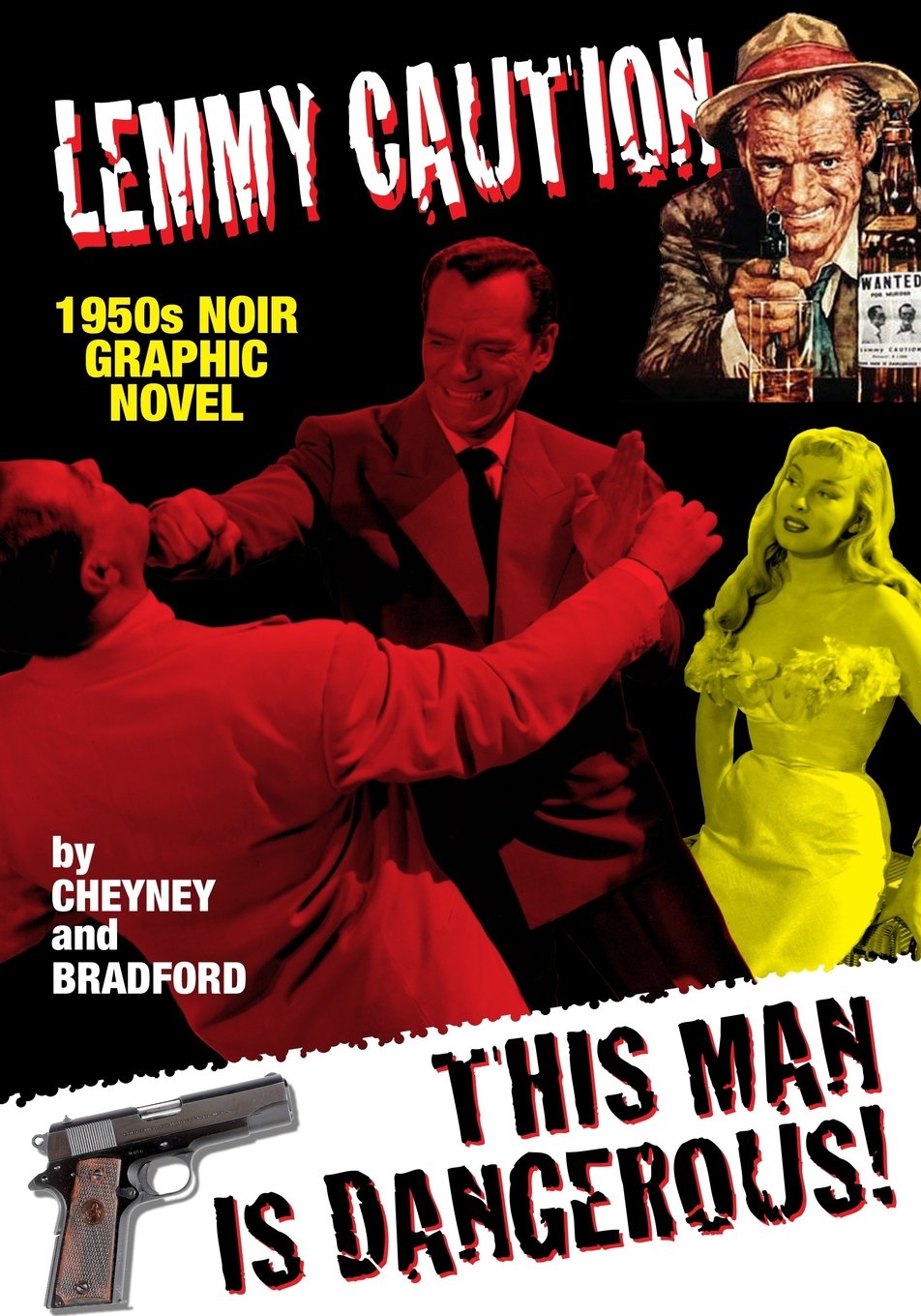Lemmy Caution: 1950s Noir Garphic Novel: This Man is Dangerous Manga