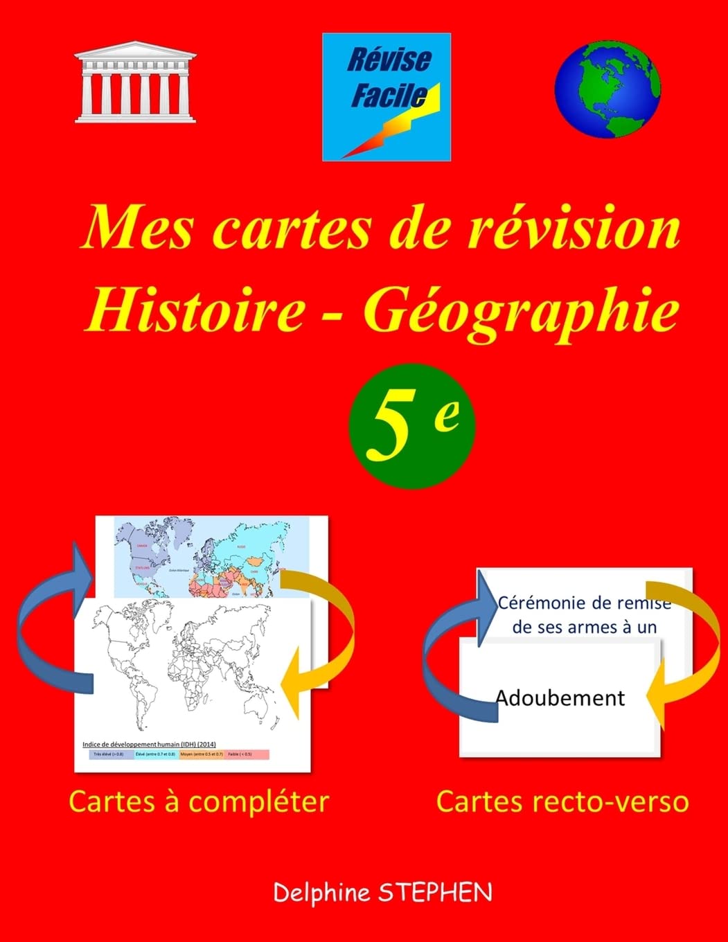 Mes cartes de révision Histoire - Géographie 5e book
