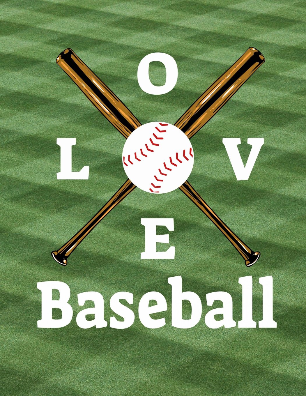 Baseball I Love Baseball Notebook: Sketchbook, Art Notebook for School Teachers Students Offices - 200 Blank - Numbered Pages (8.5" x 11") Learning & Reference