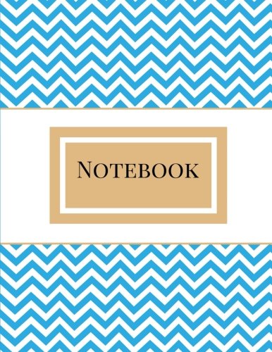 Notebook: Fancy Chevron Composition Notebook, Single Subject, 125 Pages (Journals and Notebooks, Band 7) Media & Communication