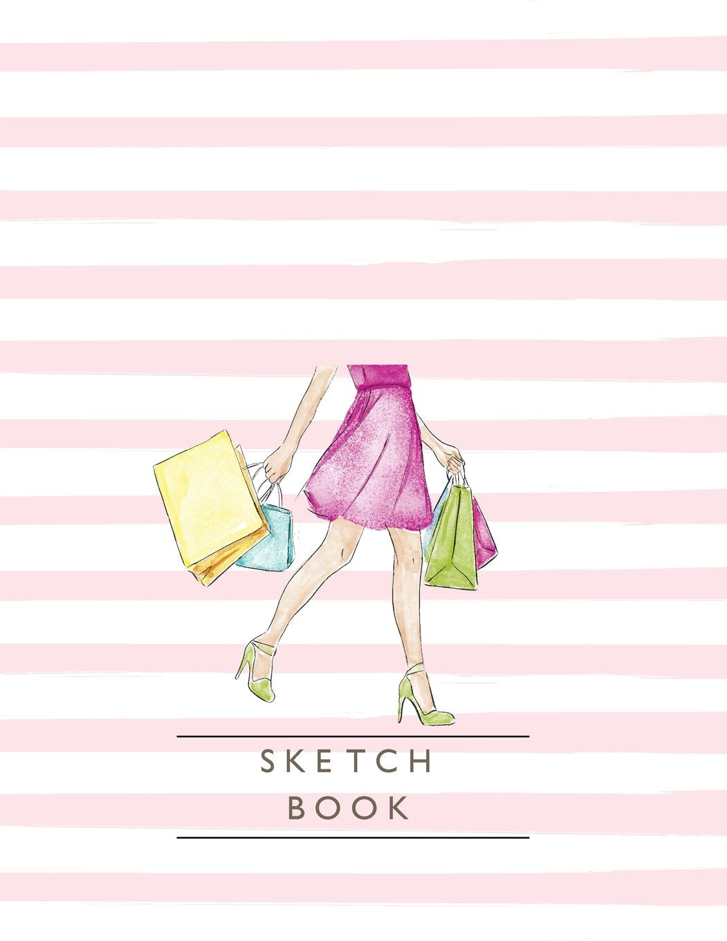 sketchbook: I love shopping cover (8.5 x 11) inches 110 pages, Blank Unlined Paper for Sketching, Drawing , Whiting , Journaling & Doodling (I love shopping sketchbook, Band 1) Mathematics