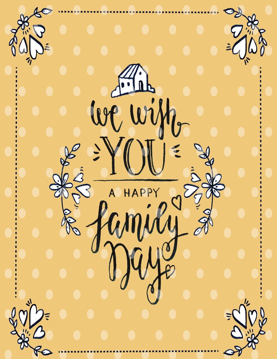 We wish you a happy family day: We wish you a happy family day on yellow cover (8.5 x 11) inches 110 pages, Blank Unlined Paper for Sketching, ... family day on yellow sketchbook, Band 3) Film, Art & Culture