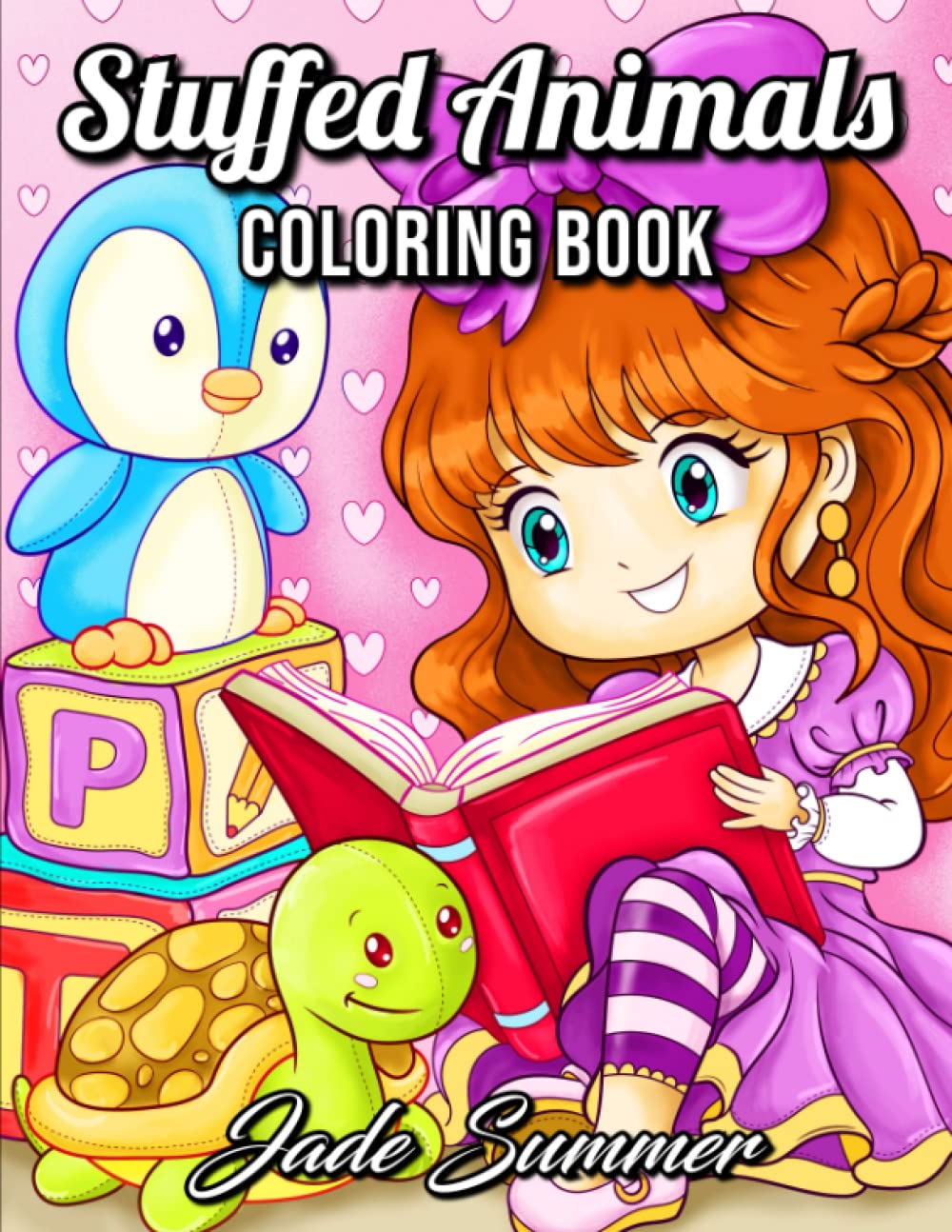 Stuffed Animals: An Adorable Coloring Book with Cute Animals, Playful Kids, and Fun Scenes for Relaxation (Cute Animal Coloring Books) Hobbies & Crafts