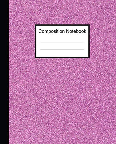 Composition Notebook: Pink grain Wide Ruled Book Subject Journal for Kids Boys Students and Teachers Learning & Reference
