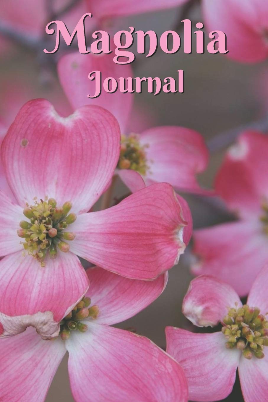 Magnolia Journal: Large Beautiful Blooming Pink Magnolia Flower Tiptoi & Games