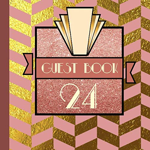 24 Guest Book: Rose Gold Guest Book Includes Gift Tracker and Picture Memory Section to Create a Lasting Keepsake to Treasure Forever Parents & Children