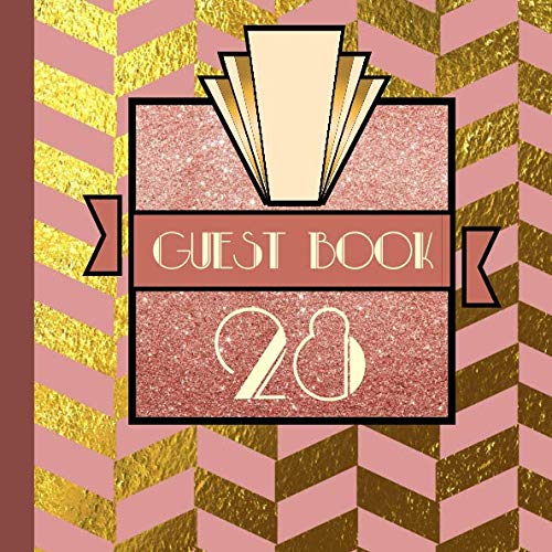 28 Guest Book: Rose Gold Guest Book Includes Gift Tracker and Picture Memory Section to Create a Lasting Keepsake to Treasure Forever Parents & Children
