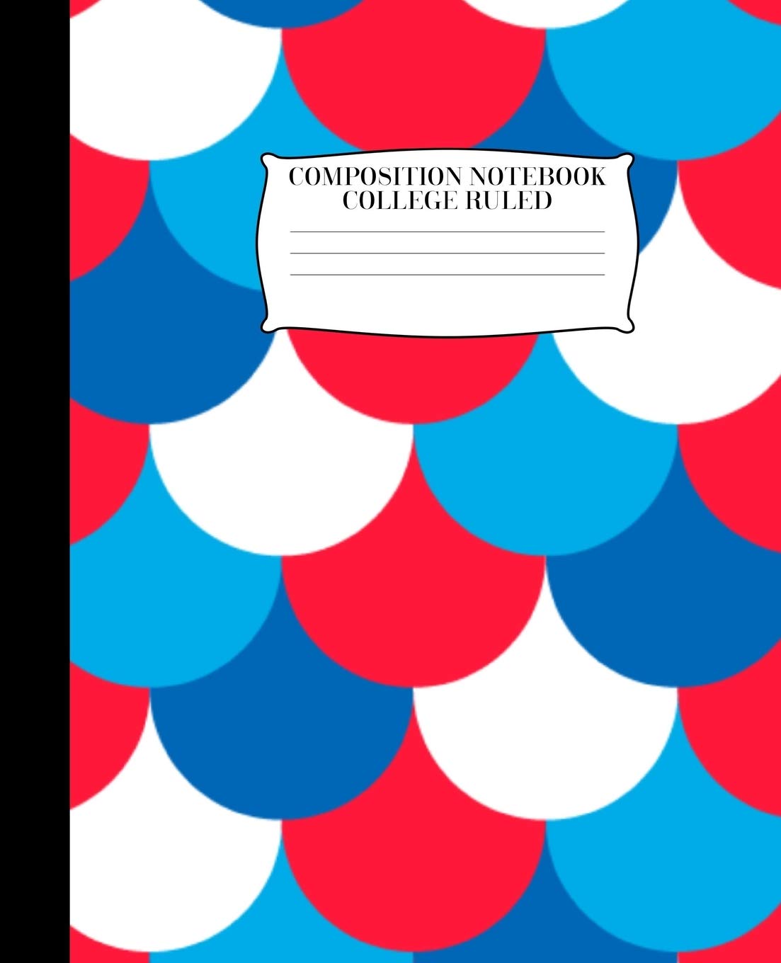 Composition Notebook: American Stars | Composition Book| 7.5 X9.25 | 100 Pages| College Rule Contemporary literature