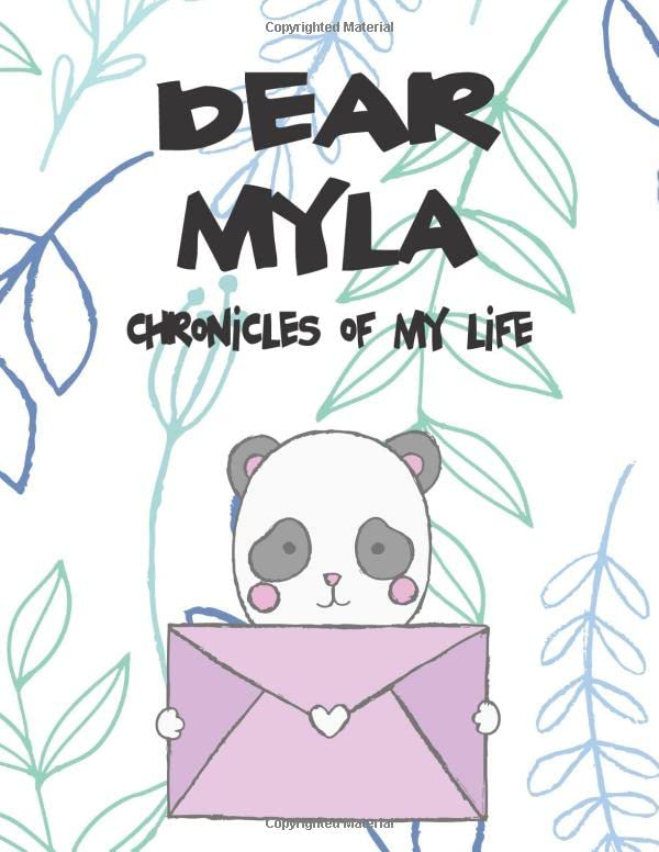 Dear Myla, chronicles of my life: A Girl's Thoughts book