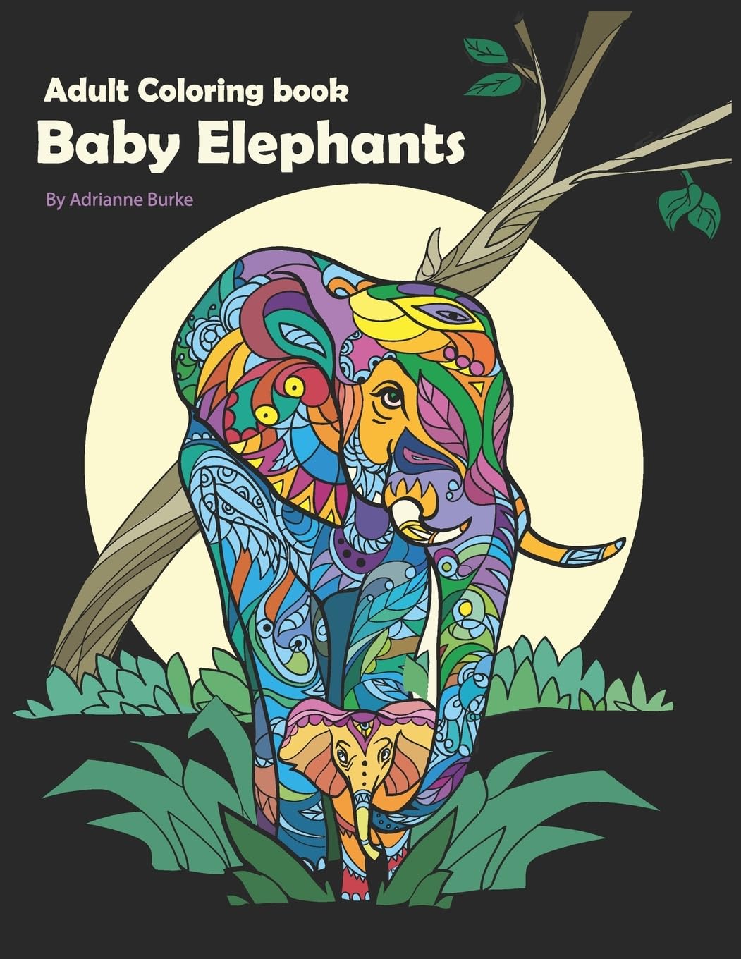 Baby Elephants: Adult Coloring Book Social Sciences