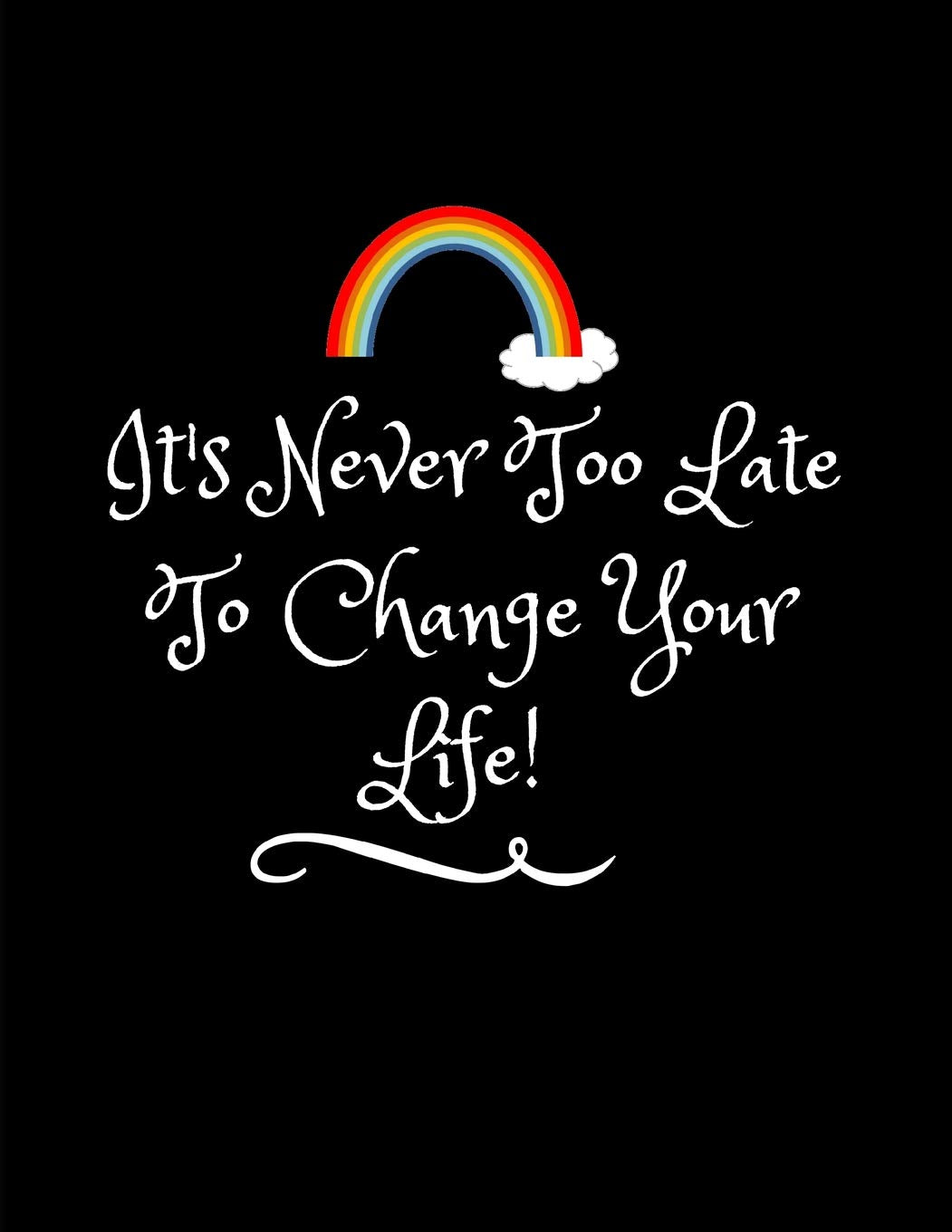It’s Never Too Late To Change Your Life: Career Change At and After 40, 50 or 60 Journal (Blank Lined Notebook for New Job Plans/Mid Career Shift) book