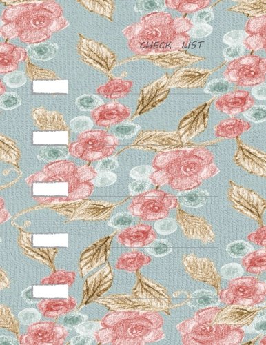 Checklist: Checklist notebook lined 8.5x11 inch 100 Page : Happy planner daily checklist notepad for investmenst checklist, bedtime checklist, ... checklist manifesto, checklist for women Books