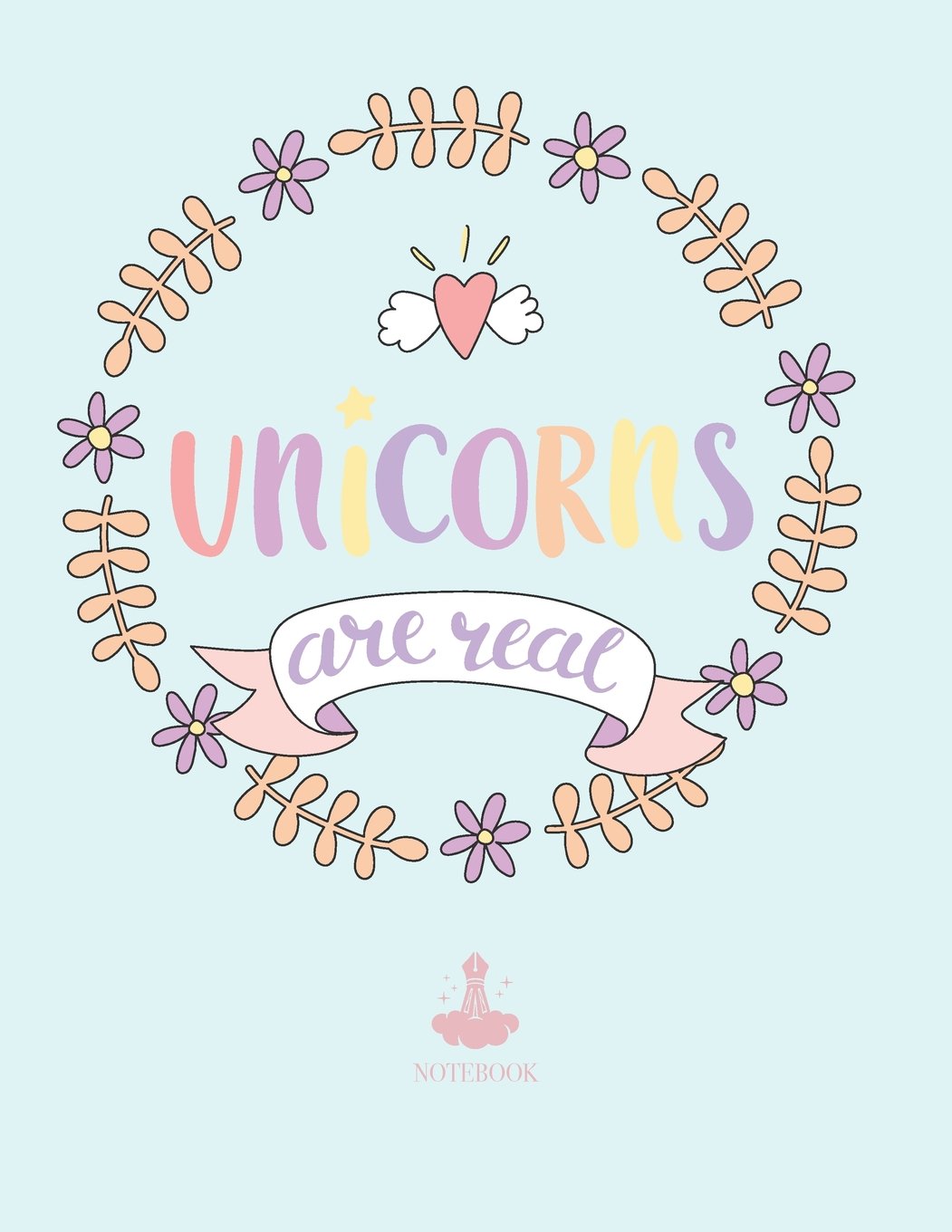 Notebook: Cute unicorn cover and Dot pages, Extra large (8.5 x 11) inches, 110 pages, notebooks and journals (Cute unicorn notebook,with Dot pages, Extra large (8.5 x 11) inches, 110 pages, Band 1) Film, Art & Culture