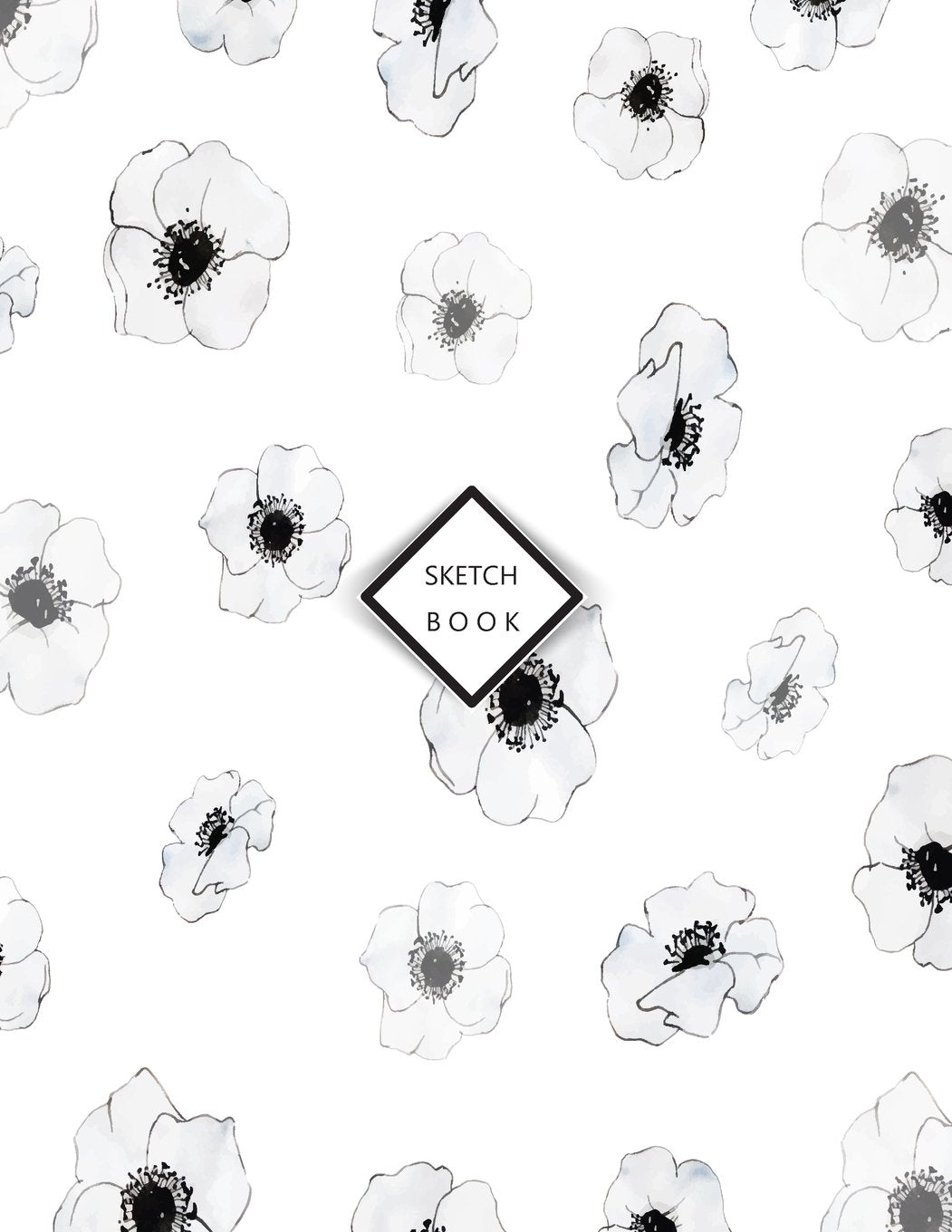 sketchbook: Cherry blossom cover (8.5 x 11) inches 110 pages, Blank Unlined Paper for Sketching, Drawing , Whiting , Journaling & Doodling (Cherry blossom sketchbook, Band 1) Mathematics