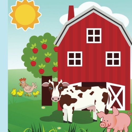 Farm Birthday Party Guest Book: Plus Printable Farm Themed Party Invitations,Thank You Cards & Gift Tracker Plus Picture Pages for a Lasting Memory ... Animals Party Supplies, Band 1) Parents & Children