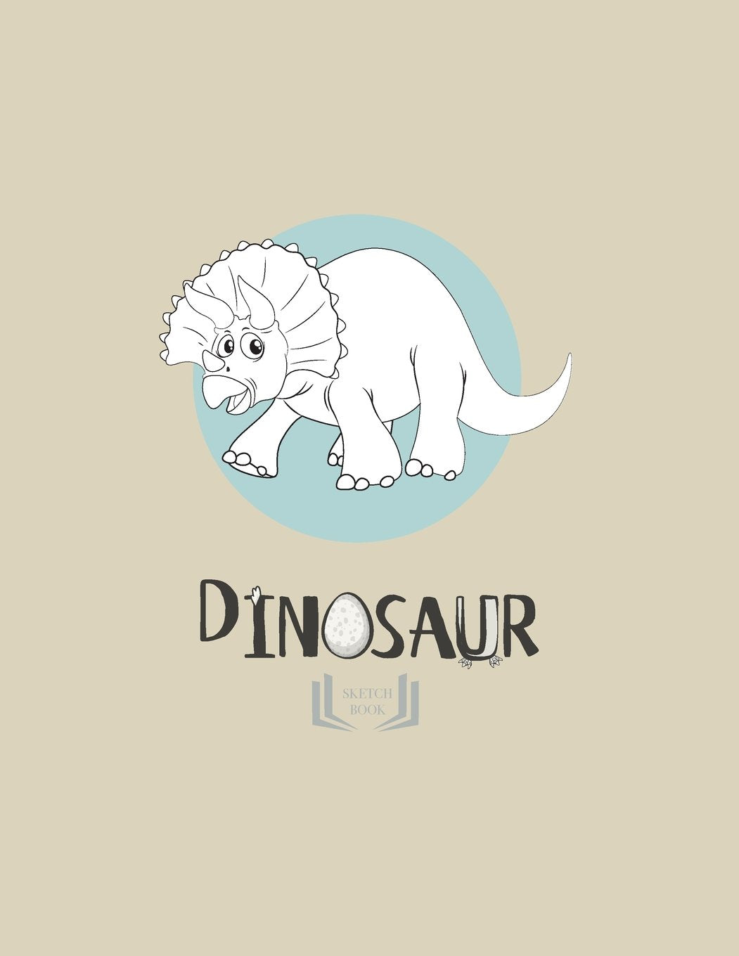 Sketch book: Dinosaur cover (8.5 x 11) inches 110 pages, Blank Unlined Paper for Sketching, Drawing , Whiting , Journaling & Doodling (Dinosaur ... large (8.5 x 11) inches, 110 pages, Band 1) Film, Art & Culture