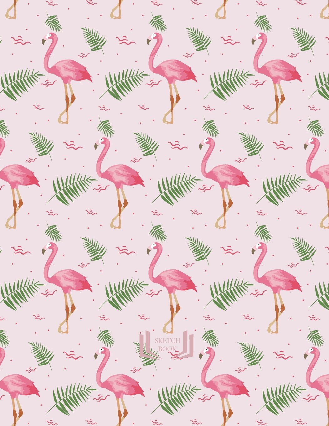 Sketch book: Flamingo cover (8.5 x 11) inches 110 pages, Blank Unlined Paper for Sketching, Drawing , Whiting , Journaling & Doodling (Flamingo ... large (8.5 x 11) inches, 110 pages, Band 1) Film, Art & Culture