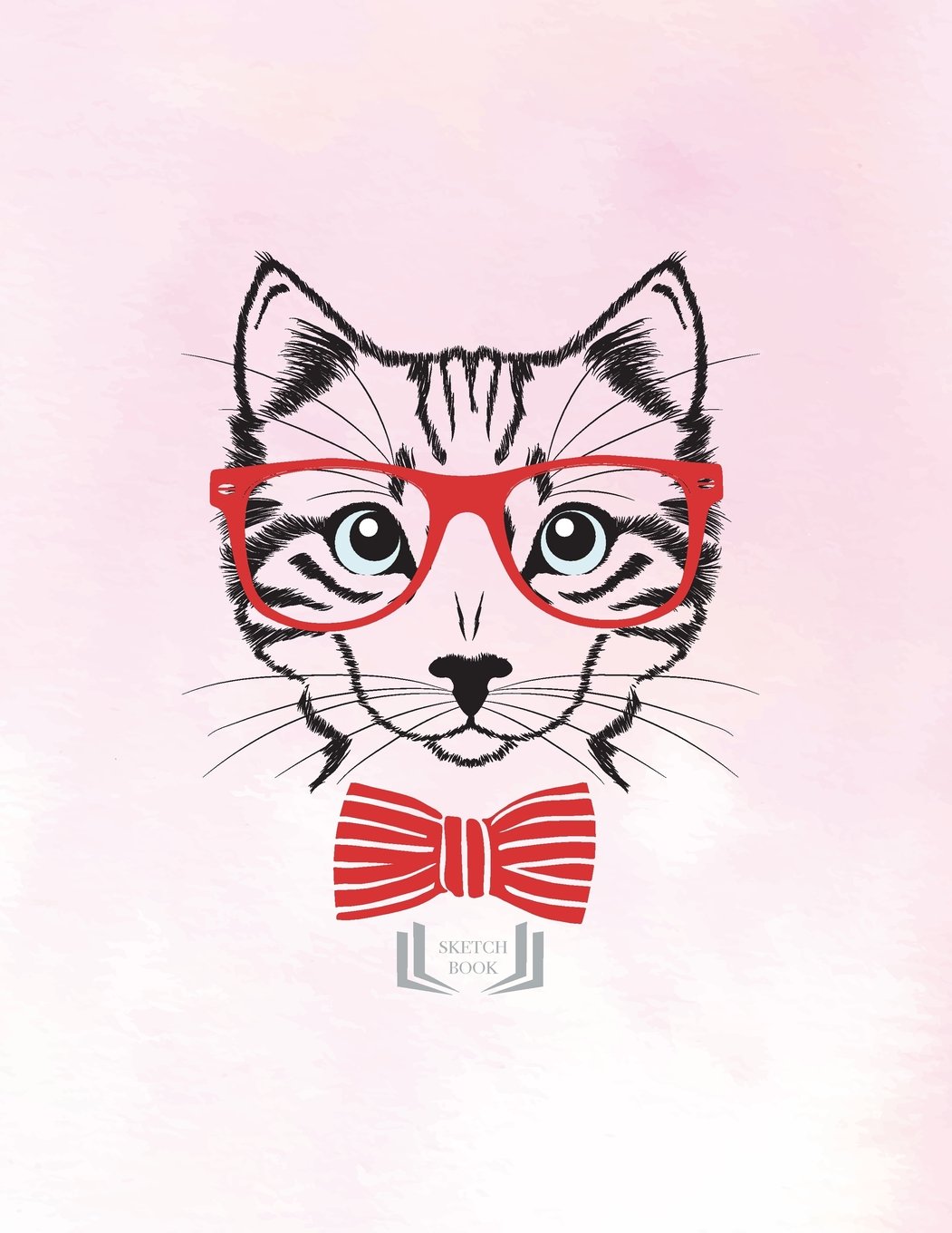 Sketch book: Cute cat cover (8.5 x 11) inches 110 pages, Blank Unlined Paper for Sketching, Drawing , Whiting , Journaling & Doodling (Cute cat ... large (8.5 x 11) inches, 110 pages, Band 1) Film, Art & Culture