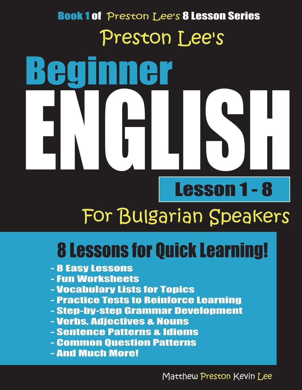Preston Lee's Beginner English Lesson 1 - 8 For Bulgarian Speakers Foreign Languages ​​& Dictionaries