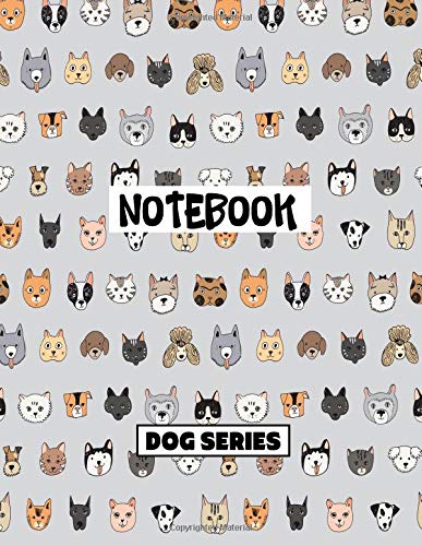 Notebook Dog Series: Journal Notebook with Dog Theme 8.5x11 100pages Books