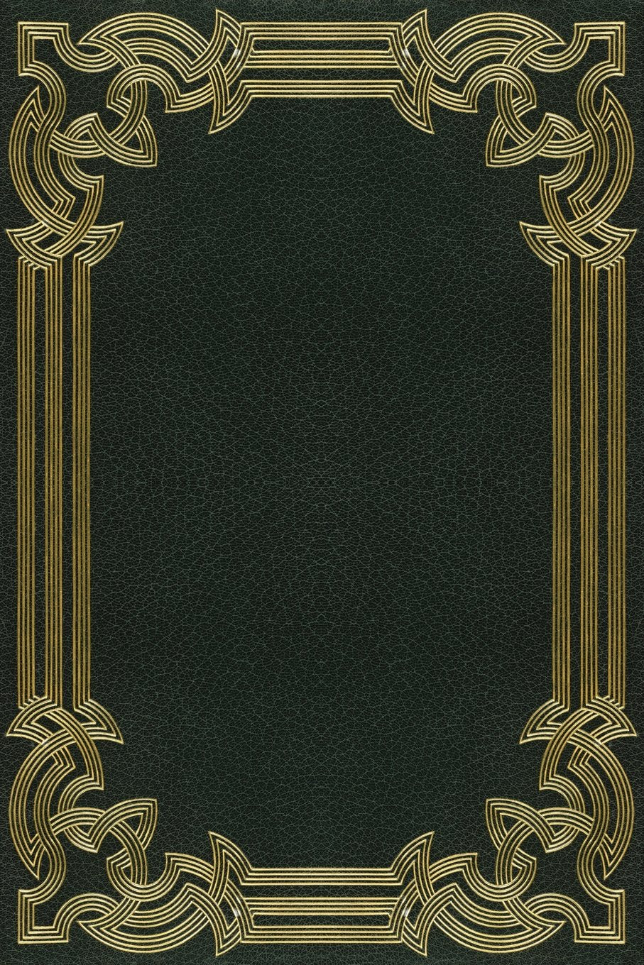 Gilded Green Notebook: Blank Journal Diary Memoir Log Logue (Classic 150 Lined, Band 5) Self-help