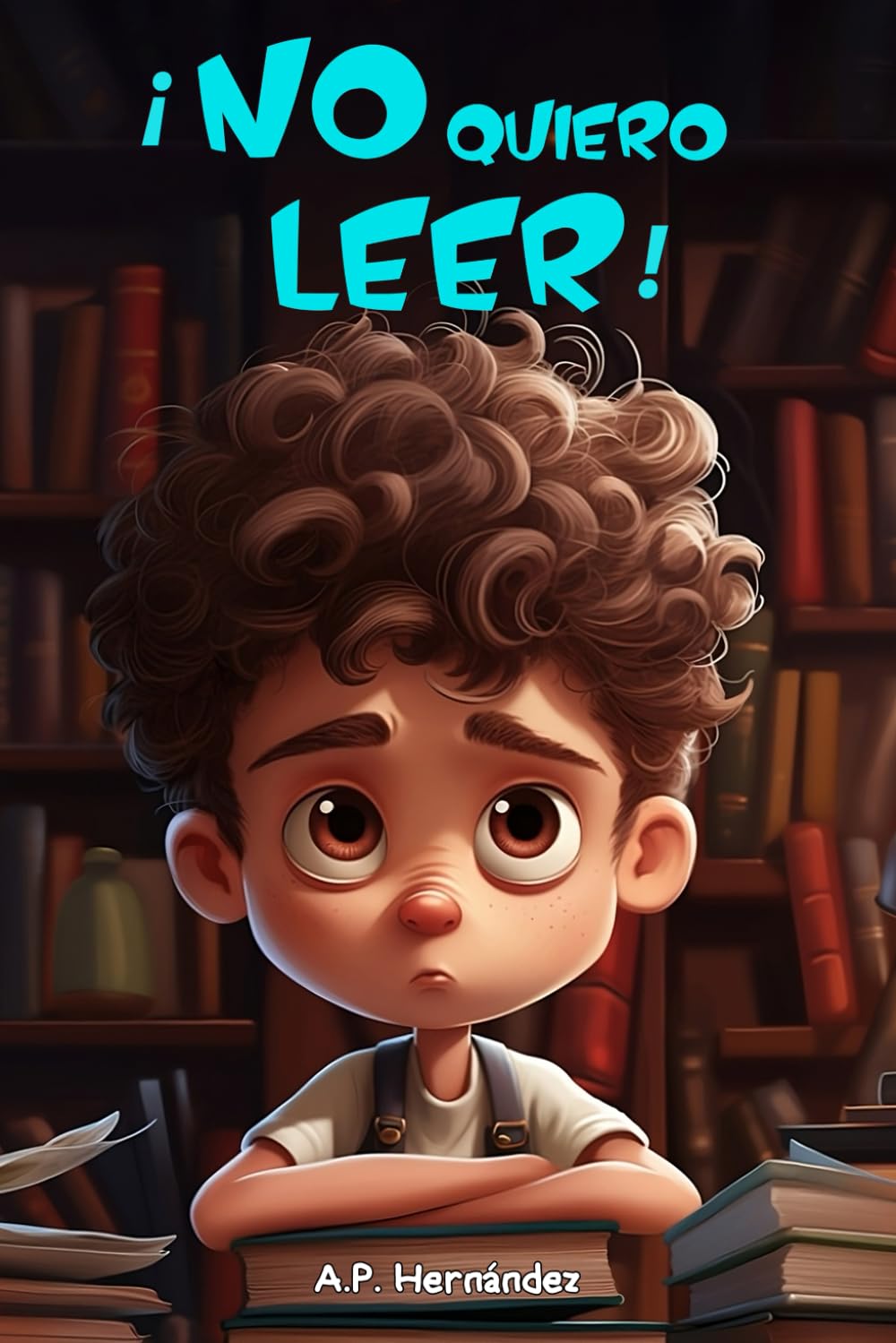 ¡No quiero leer!: Libro infantil (6 - 7 años). Martín comienza su aventura book