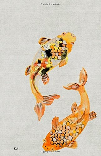 Koi Notebook Journal (Size 5,5 x 8,5): 120 college-ruled pages (60 sheets) Hobbies & Crafts