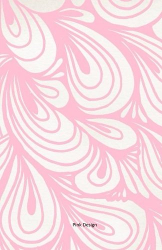 Pink Design Notebook Journal (Size 5,5 x 8,5): 120 college-ruled pages (60 sheets) Hobbies & Crafts