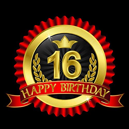 16 Happy Birthday: Guest Book Reference Books