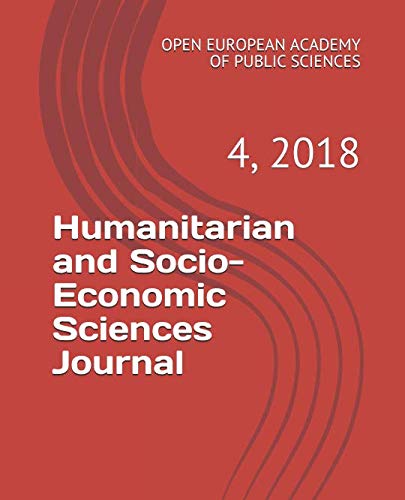 Humanitarian and Socio-Economic Sciences Journal Social Sciences