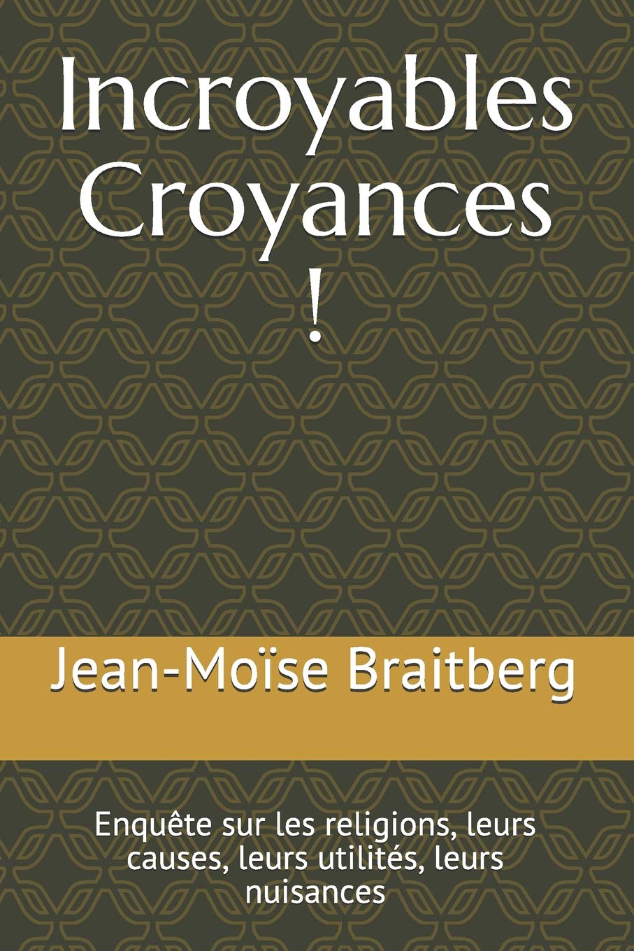 Incroyables Croyances !: Enquête sur les religions, leurs causes, leurs utilités, leurs nuisances book