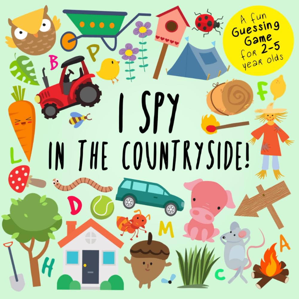 I Spy - In The Countryside!: A Fun Guessing Game for 2-5 Year Olds (I Spy Book Collection for Kids, Band 9) Tiptoi & Games