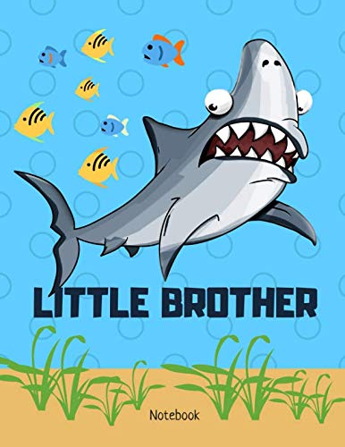 Little Brother Notebook: Shark Jaws Fish Ocean Life Books