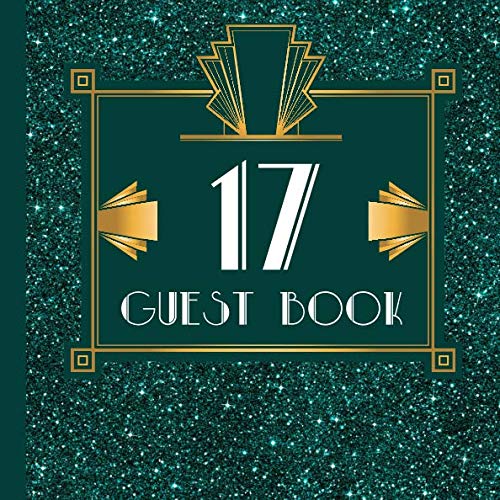 17 Guest Book: Teal Guest Book Includes Gift Tracker and Picture Pages to Create a Lasting Keepsake to Treasure Forever Parents & Children