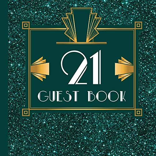 21 Guest Book: Teal Guest Book Includes Gift Tracker and Picture Pages to Create a Lasting Keepsake to Treasure Forever Parents & Children