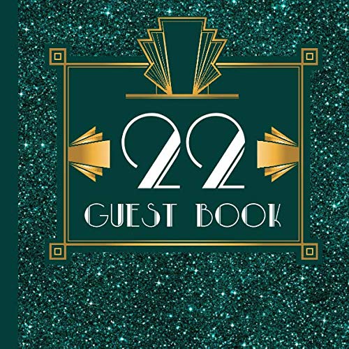 22 Guest Book: Teal Guest Book Includes Gift Tracker and Picture Pages to Create a Lasting Keepsake to Treasure Forever Parents & Children